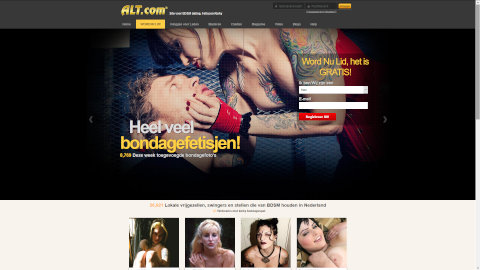 sm, bdsm, kinky en fetish dating via alt.com